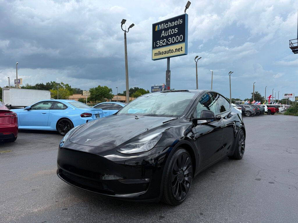 Black 2023 Tesla Model Y Performance AWD Performance 4dr Crossover 1