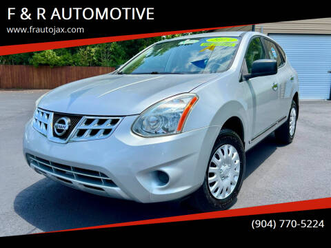 2013 Nissan Rogue for sale at F & R AUTOMOTIVE in Jacksonville FL