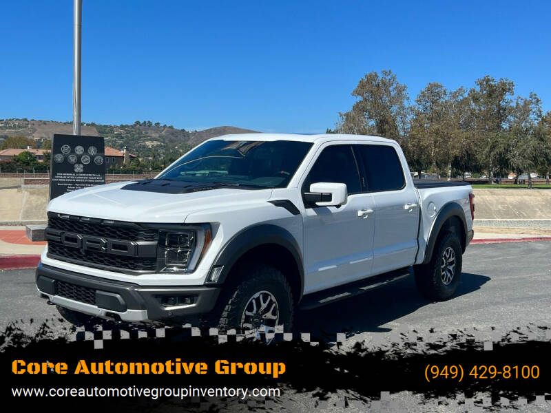 2022 Ford F-150 for sale at Core Automotive Group - Raptors in San Juan Capistrano CA