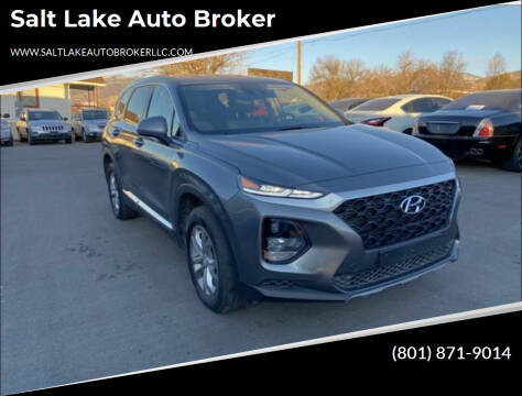 2019 Hyundai Santa Fe for sale at Salt Lake Auto Broker in North Salt Lake UT