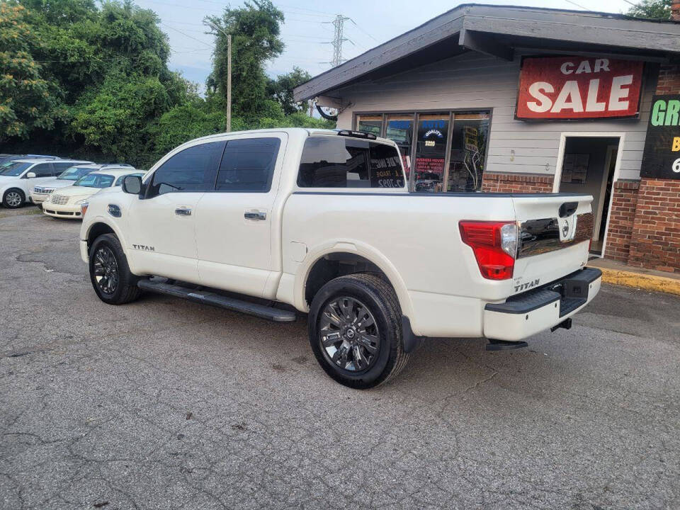 2017 Nissan Titan for sale at Green Ride LLC in NASHVILLE, TN