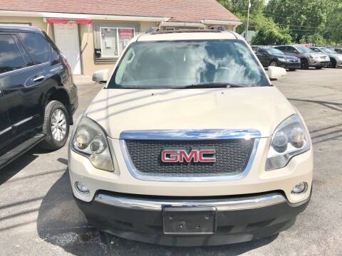 2012 GMC Acadia for sale at Tiger Auto Sales in Columbus OH