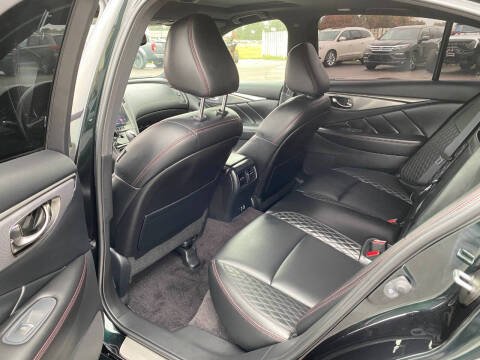 2023 Infiniti Q50 Red Sport 400