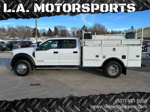 2017 Ford F-550 for sale at L.A. MOTORSPORTS in Windom MN