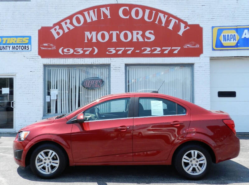 2015 Chevrolet Sonic for sale at Brown County Motors in Russellville OH