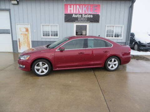 2015 Volkswagen Passat for sale at Hinkle Auto Sales in Mount Pleasant IA