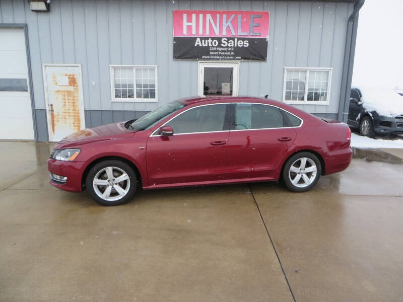2015 Volkswagen Passat for sale at Hinkle Auto Sales in Mount Pleasant IA