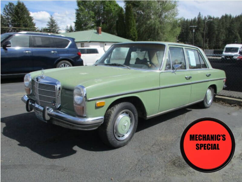 1972 Mercedes-Benz 220 for sale at Affordable Auto Rental & Sales in Spokane Valley WA