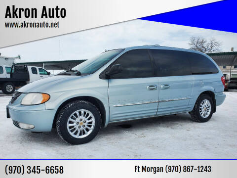 2001 Chrysler Town and Country for sale at Akron Auto in Akron CO