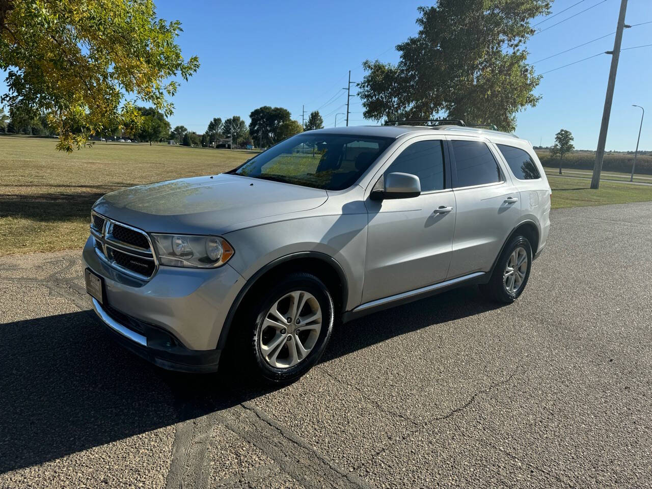 Silver 2012 Dodge Durango SXT AWD SXT 4dr SUV 1