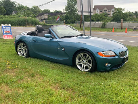 2004 BMW Z4 for sale at Saratoga Motors in Gansevoort NY