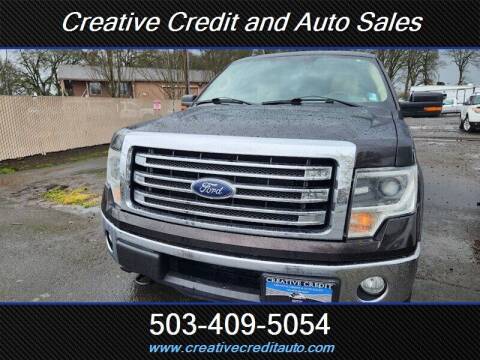 2013 Ford F-150 for sale at Creative Credit & Auto Sales in Salem OR
