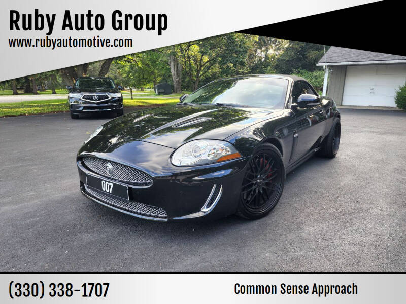 2011 Jaguar XK for sale at Ruby Auto Group in Hudson OH