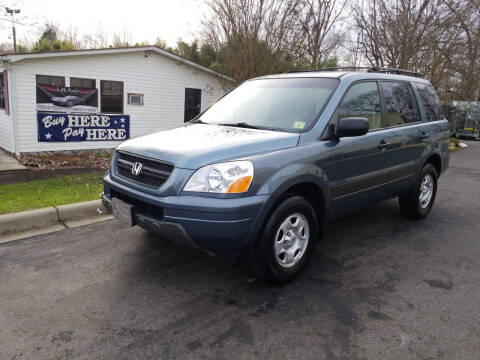 2005 Honda Pilot for sale at TR MOTORS in Gastonia NC