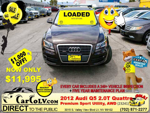2012 Audi Q5 for sale at The Car Company in Las Vegas NV