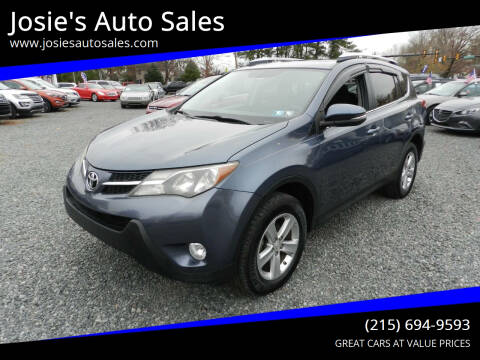 2014 Toyota RAV4 for sale at Josie's Auto Sales in Gilbertsville PA