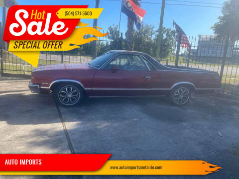 1983 Chevrolet El Camino for sale at AUTO IMPORTS in Metairie LA