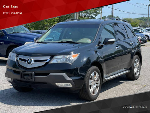 2009 Acura MDX for sale at Car Bros in Virginia Beach VA