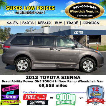 2013 Toyota Sienna LE Mobility 7-Passenger