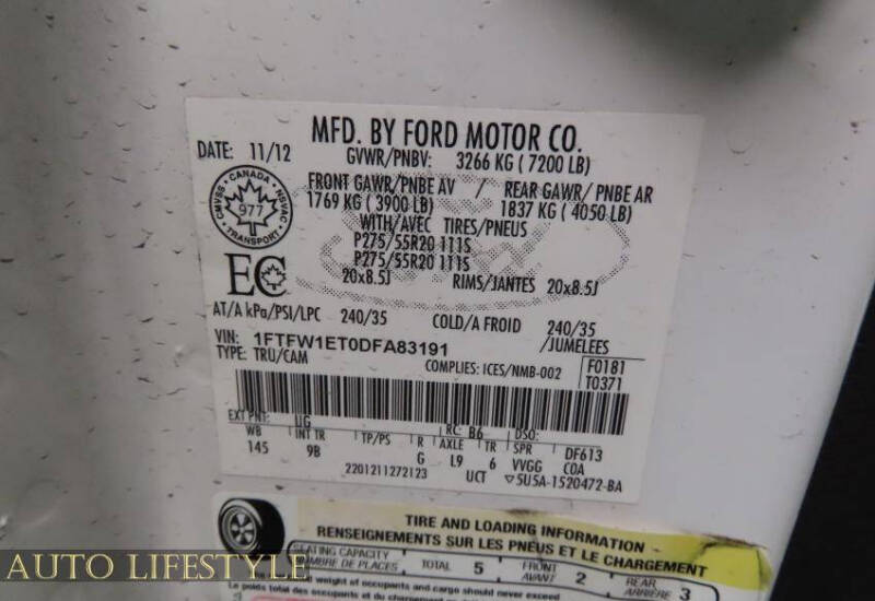 2013 Ford F-150 Platinum