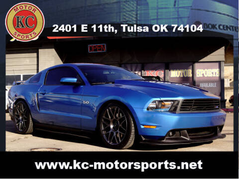 2011 Ford Mustang for sale at KC MOTORSPORTS in Tulsa OK