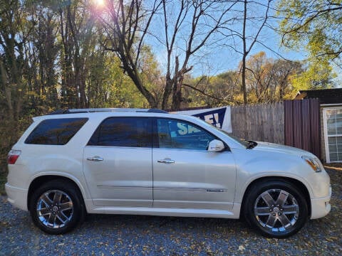 2012 GMC Acadia for sale at TJT AUTO SALES and RED ROSE DETAIL CENTER in Manheim PA