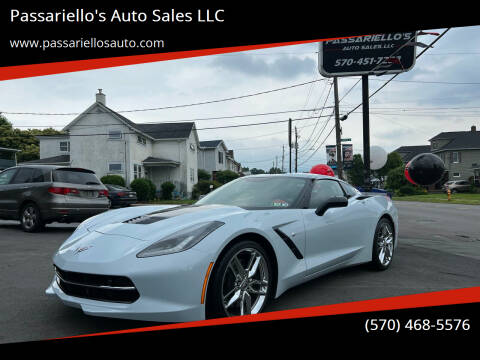 2019 Chevrolet Corvette for sale at Passariello's Auto Sales LLC in Old Forge PA