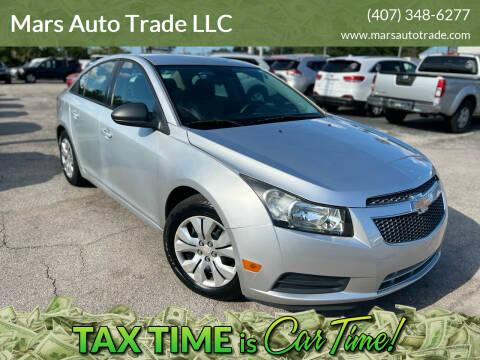 2013 Chevrolet Cruze for sale at Mars Auto Trade LLC in Orlando FL