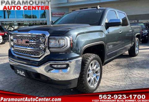 2018 GMC Sierra 1500 for sale at PARAMOUNT AUTO CENTER in Downey CA