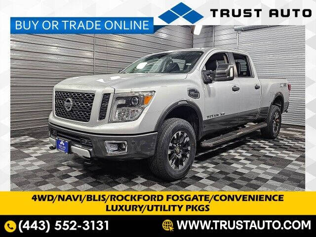 2016 nissan titan pro 4x for sale