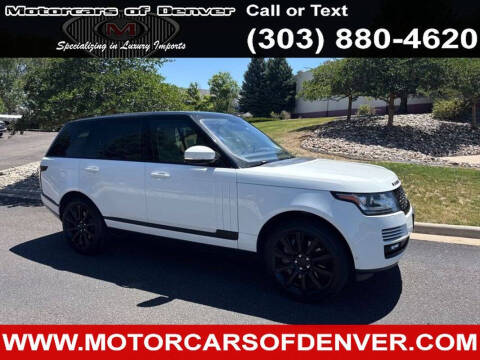 2016 Land Rover Range Rover Supercharged