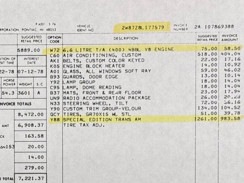 1978 Pontiac Trans Am