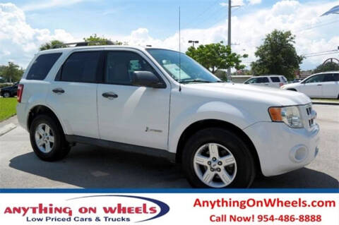 2012 Ford Escape Hybrid for sale at JumboAutoGroup.com - Anythingonwheels.com in Oakland Park FL