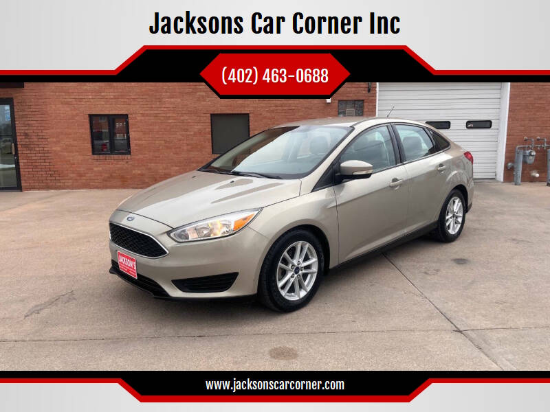 2015 Ford Focus for sale at Jacksons Car Corner Inc in Hastings NE