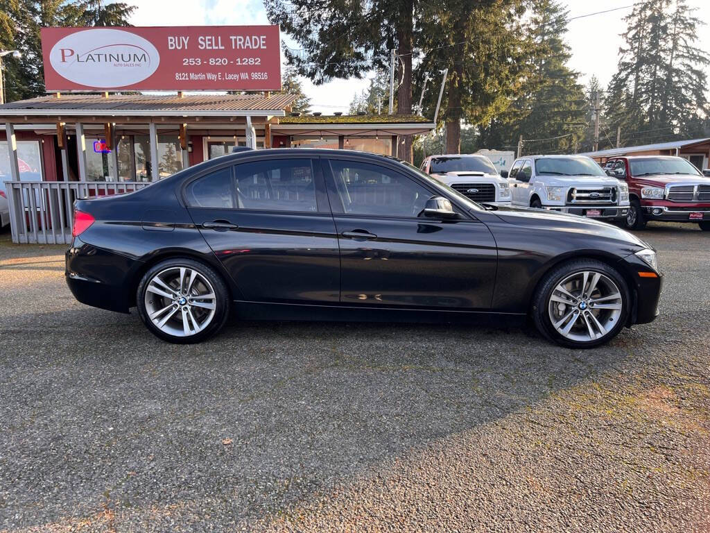 2013 BMW 3 Series for sale at PLATINUM AUTO SALES INC in Lacey, WA