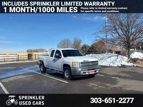 2013 Chevrolet Silverado 1500 for sale at Sprinkler Used Cars in Longmont CO
