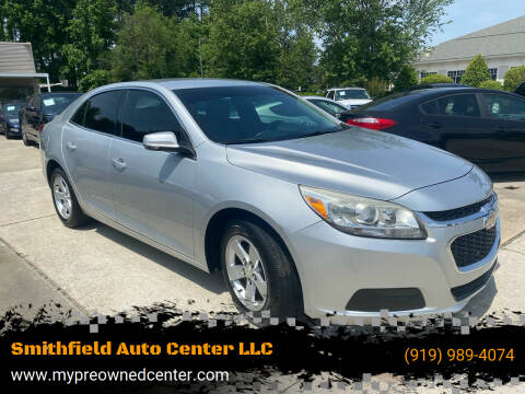 2016 Chevrolet Malibu Limited for sale at Smithfield Auto Center LLC in Smithfield NC