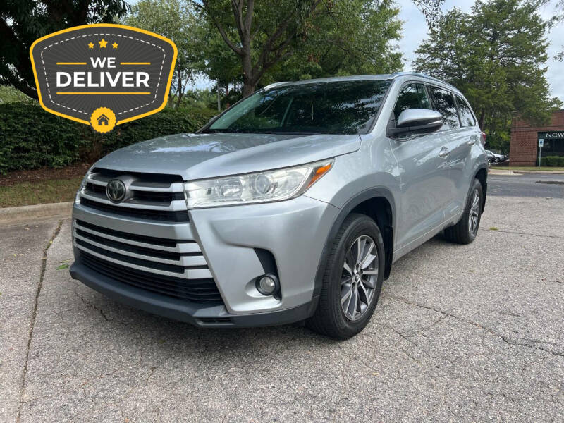 2018 Toyota Highlander for sale at Aria Auto Inc. in Raleigh NC