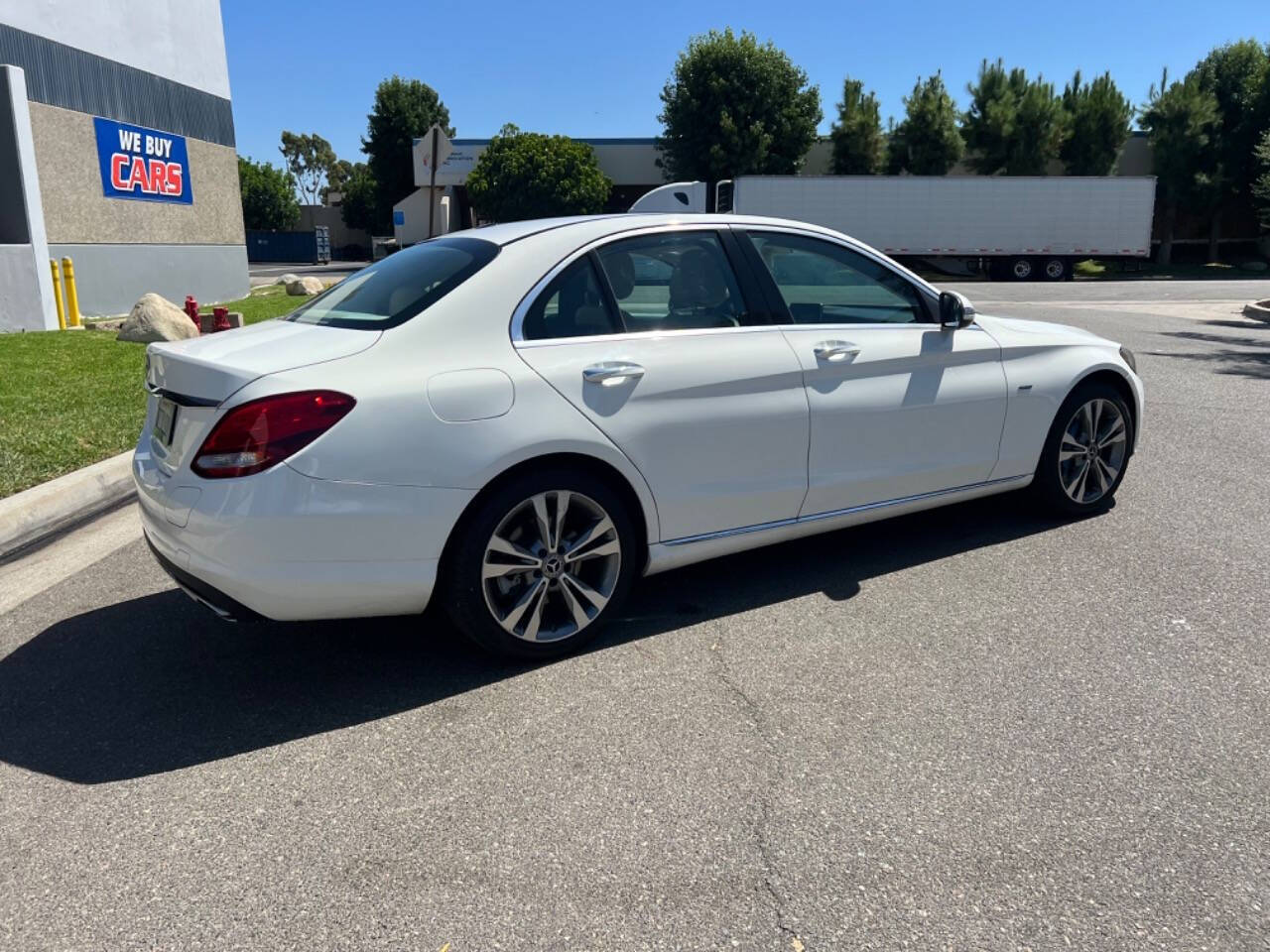 2017 Mercedes-Benz C-Class for sale at ZRV AUTO INC in Brea, CA