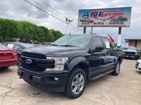 2018 Ford F-150 for sale at ANF AUTO FINANCE in Houston TX