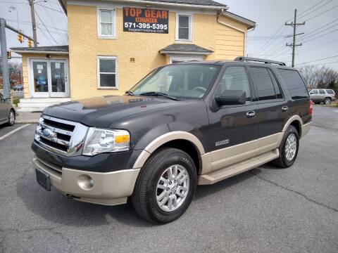 2007 Ford Expedition for sale at Top Gear Motors in Winchester VA