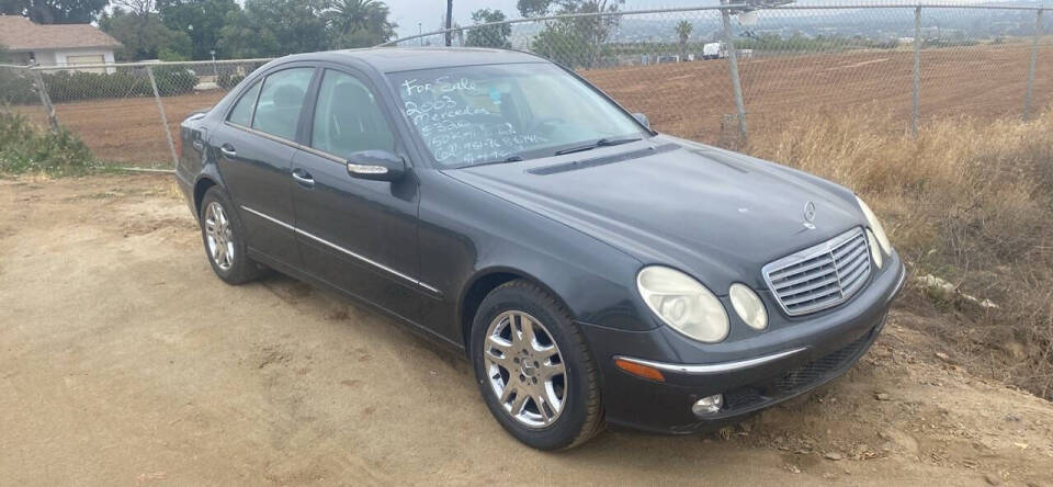 2003 Mercedes-Benz E-Class for sale at GLOBAL VEHICLE EXCHANGE LLC in Somerton, AZ