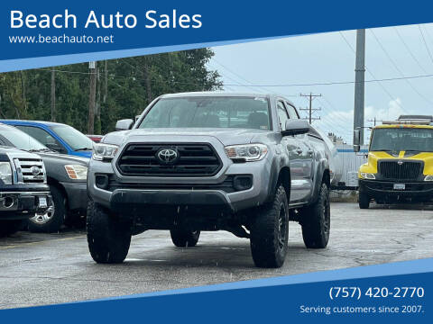 2018 Toyota Tacoma for sale at Beach Auto Sales in Virginia Beach VA