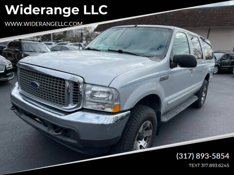 2000 Ford Excursion for sale at Widerange LLC in Greenwood IN