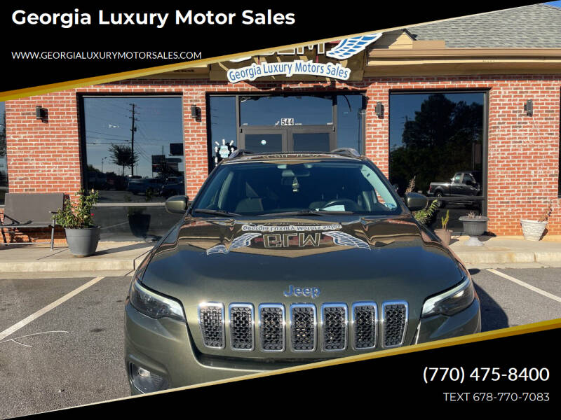 2019 Jeep Cherokee for sale at Georgia Luxury Motor Sales in Cumming GA