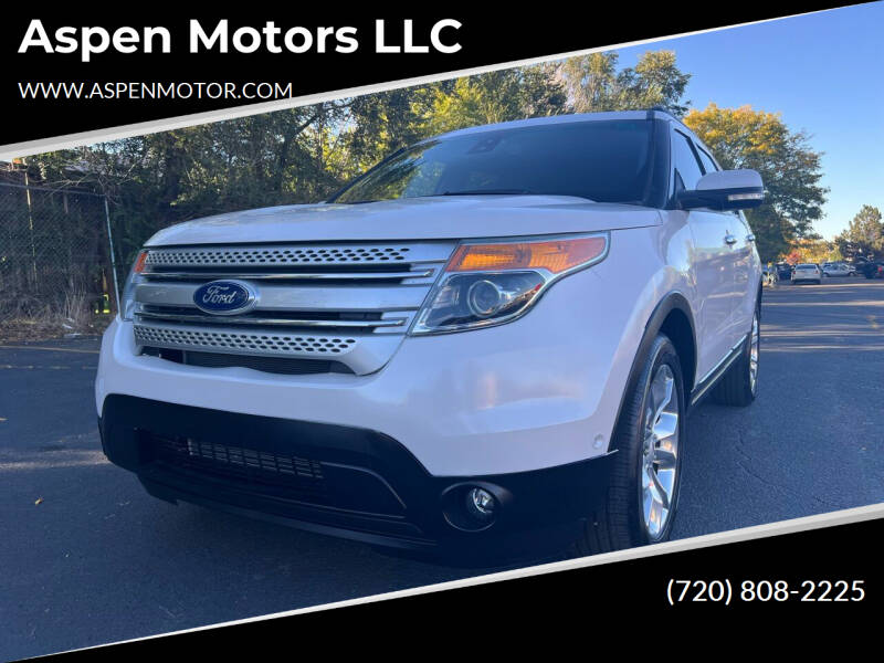 2013 Ford Explorer for sale at Aspen Motors LLC in Denver CO