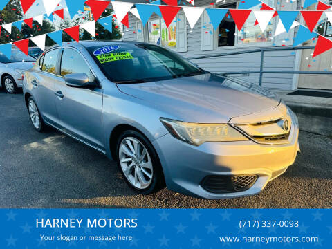 2016 Acura ILX for sale at HARNEY MOTORS in Gettysburg PA