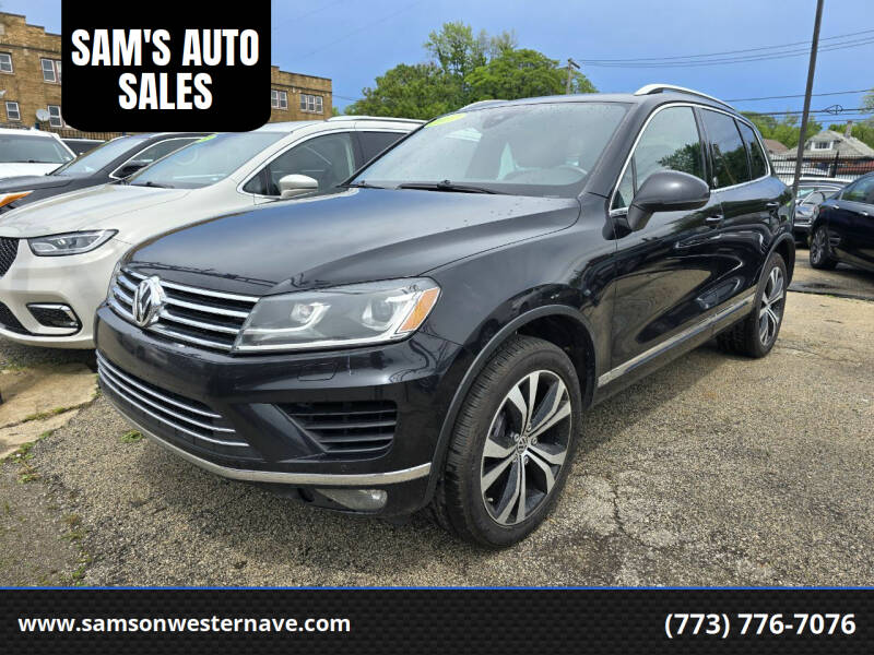 2017 Volkswagen Touareg for sale at SAM'S AUTO SALES in Chicago IL