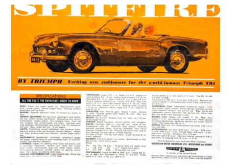 1962 Triumph Spitfire
