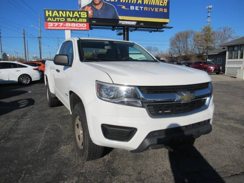 2015 Chevrolet Colorado for sale at Hanna's Auto Sales in Indianapolis IN